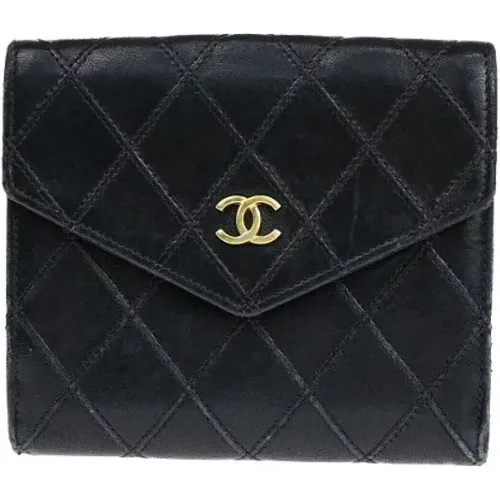 Pre-owned Leather wallets , female, Sizes: ONE SIZE - Chanel Vintage - Modalova