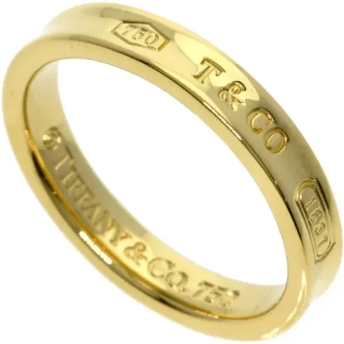 Pre-owned Jewellery, female, , Size: ONE SIZE Pre-owned Gold rings - Tiffany & Co. Pre-owned - Modalova