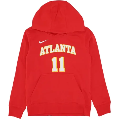 Trae Young Icon Hoodie Atlanta Hawks , Herren, Größe: XL - Nike - Modalova