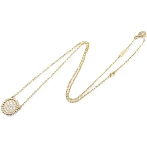 Pre-owned Jewellery, female, , Size: ONE SIZE Pre-owned Rose Gold necklaces - Van Cleef & Arpels Pre-owned - Modalova