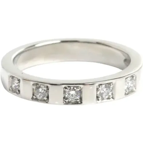 Pre-owned Jewellery, female, , Size: ONE SIZE Pre-owned Platinum rings - Bvlgari Vintage - Modalova