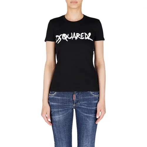 T-Shirts , Damen, Größe: M - Dsquared2 - Modalova