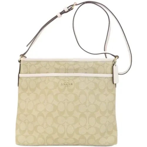 Pre-owned Cross Body Bags, female, , Size: ONE SIZE Pre-owned Fabric shoulder-bags - Coach Pre-owned - Modalova