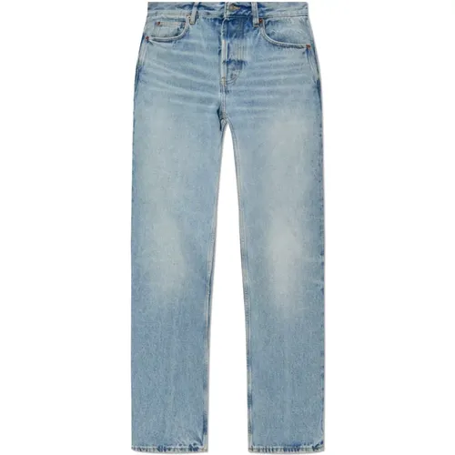 Jeans with vintage effect , female, Sizes: W28, W26, W27, W29 - Saint Laurent - Modalova