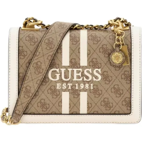 Logo Abey Shoulder Bag , female, Sizes: ONE SIZE - Guess - Modalova