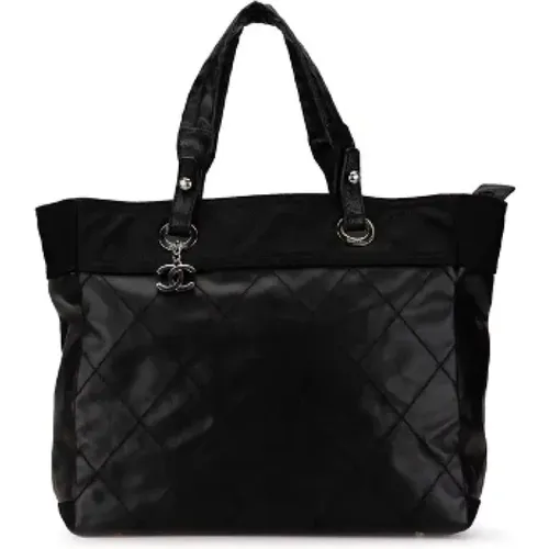 Pre-owned Tote Bags, female, , Size: ONE SIZE Pre-owned Leather chanel-bags - Chanel Vintage - Modalova