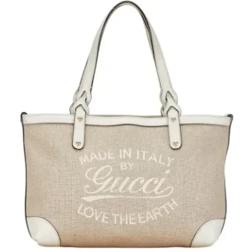 Pre-owned Canvas gucci-bags , female, Sizes: ONE SIZE - Gucci Vintage - Modalova