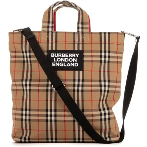 Pre-owned Canvas totes , female, Sizes: ONE SIZE - Burberry Vintage - Modalova