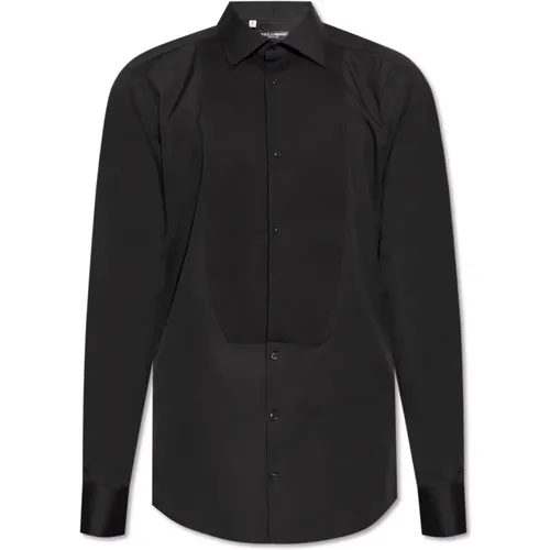 Tuxedo Shirt , male, Sizes: XL - Dolce & Gabbana - Modalova