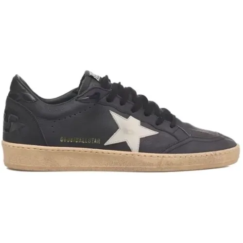 Vintage Ball Star Leather Sneakers , male, Sizes: 6 UK, 10 UK - Golden Goose - Modalova