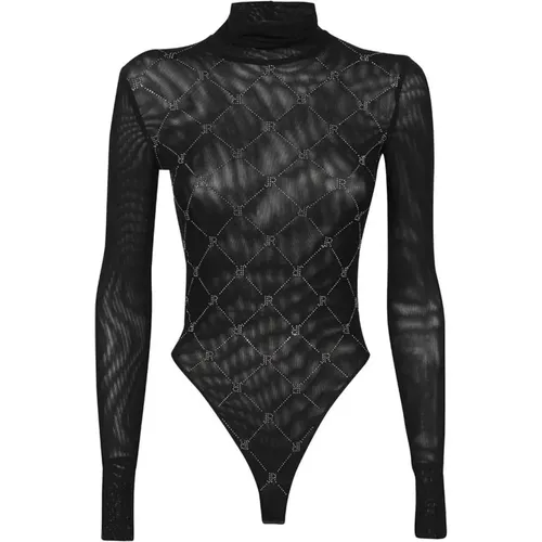 Monogrammierter Bodysuit , Damen, Größe: M - John Richmond - Modalova