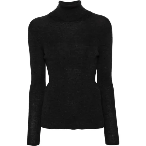 Turtlenecks, female, , Size: S Stylish Women's Knitwear Collection - P.a.r.o.s.h. - Modalova