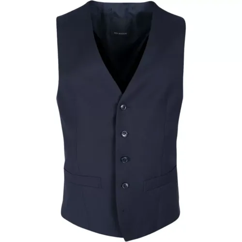 Vests, male, , Size: M Tailored Vest Tasmania Wool 100% - ROY Robson - Modalova