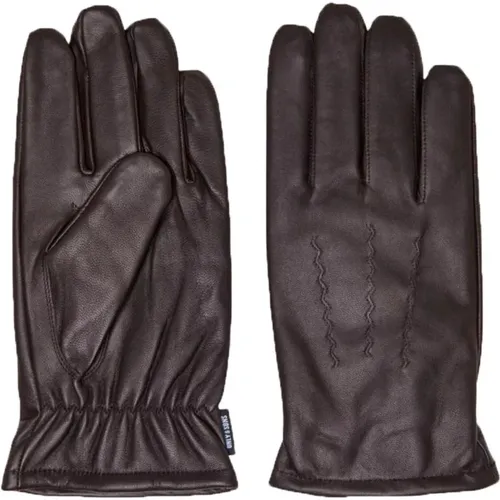 Gloves, male, , Size: M Leather Gloves for Men - Only & Sons - Modalova