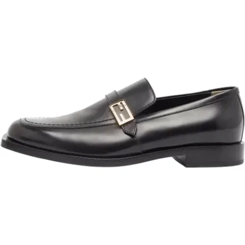 Pre-owned Leather flats , male, Sizes: 7 UK - Fendi Vintage - Modalova