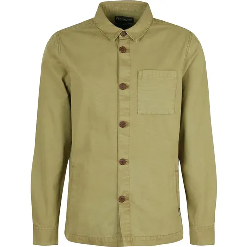 Washed Overshirt , male, Sizes: S, M, L - Barbour - Modalova