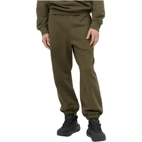 Karierte Baumwollfleece-Trainingshose , Herren, Größe: L - Carhartt WIP - Modalova