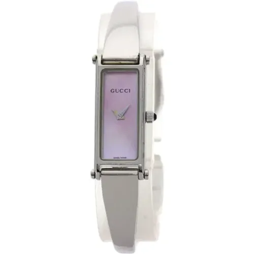 Pre-owned Watches, female, , Size: ONE SIZE Pre-owned Stainless Steel watches - Gucci Vintage - Modalova