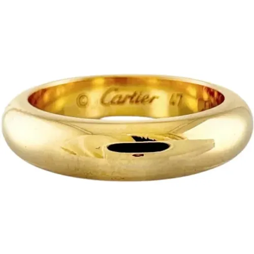 Pre-owned Jewellery, female, , Size: ONE SIZE Pre-owned Gold rings - Cartier Vintage - Modalova