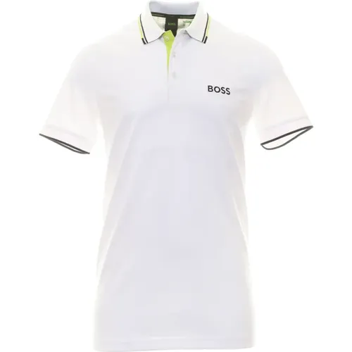 Premium Golf Polo Shirt , Herren, Größe: M - Hugo Boss - Modalova