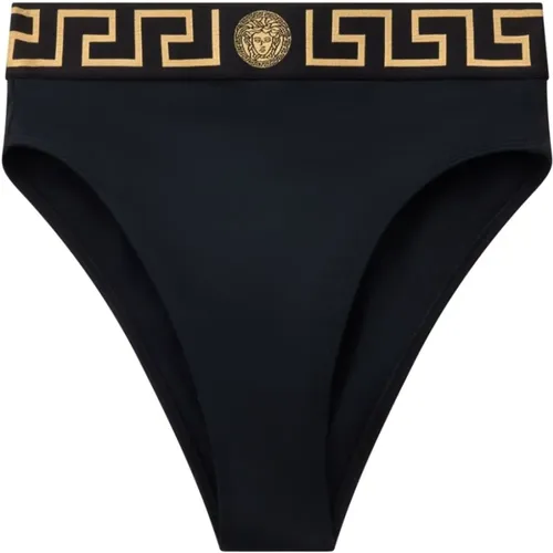 Bikinis, female, , Size: M Sea Clothing with Medusa Head Motif - Versace - Modalova