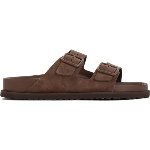 Leather Sandals Ss24 , male, Sizes: 11 UK, 12 UK - Birkenstock - Modalova