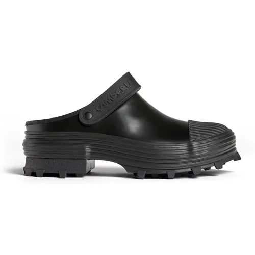 Traktori Vulcanized Leather Clogs , female, Sizes: 4 UK, 5 UK - Camper - Modalova