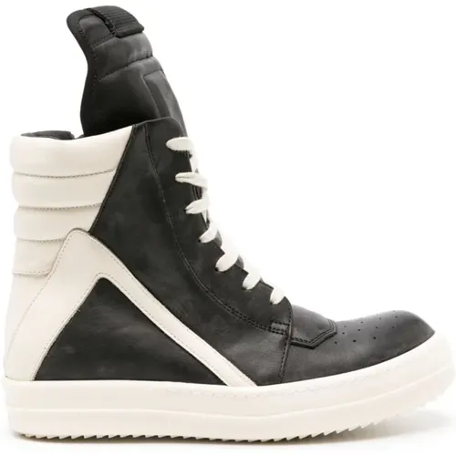 Schwarze Geobasket Sneakers - Rick Owens - Modalova