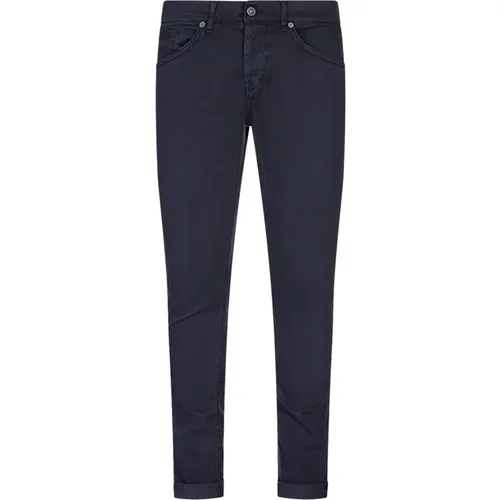 Blaue Skinny Fit Five-Pocket Hose - Dondup - Modalova