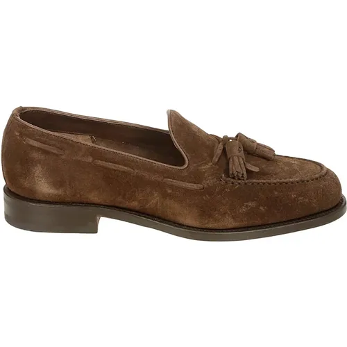 Suede Tassel Loafers Ss23 , male, Sizes: 6 UK, 8 UK, 7 UK, 7 1/2 UK, 10 UK, 9 UK, 9 1/2 UK - Berwick - Modalova