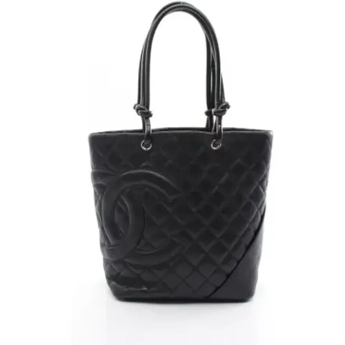 Pre-owned Tote Bags, female, , Size: ONE SIZE Pre-owned Leather chanel-bags - Chanel Vintage - Modalova