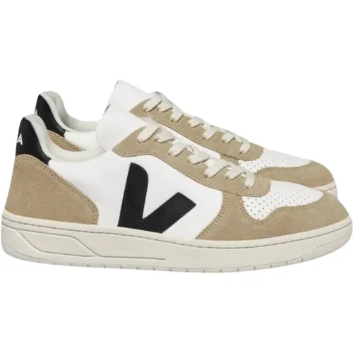 Chromefree Leather Suede Sporty Sneakers , male, Sizes: 9 UK - Veja - Modalova