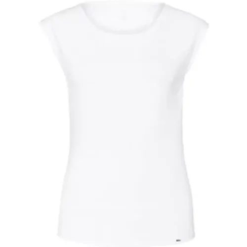 Basic Wideeckline Shirt , Damen, Größe: L - Marc Cain - Modalova