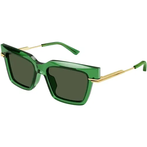 Grüne Sonnenbrille BV1242S,Stylische Sonnenbrille Bv1242S - Bottega Veneta - Modalova