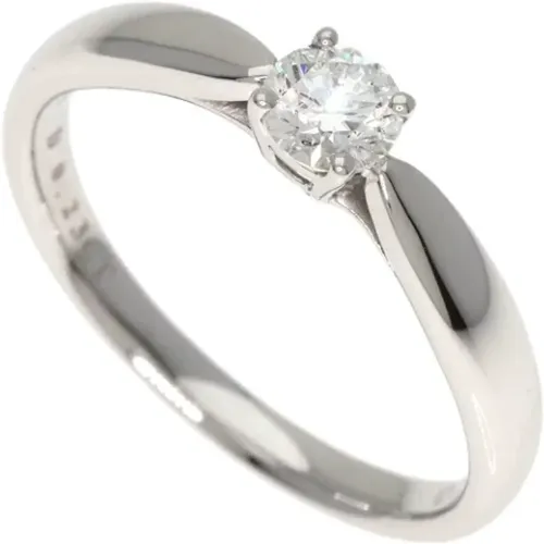 Pre-owned Jewellery, female, , Size: ONE SIZE Pre-owned Platinum rings - Tiffany & Co. Pre-owned - Modalova