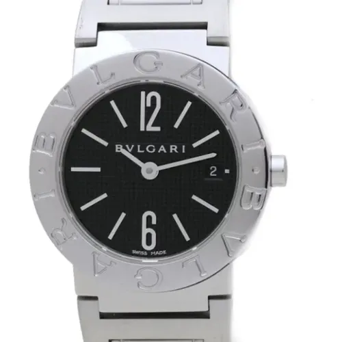 Pre-owned Watches, female, , Size: ONE SIZE Pre-owned Stainless Steel watches - Bvlgari Vintage - Modalova