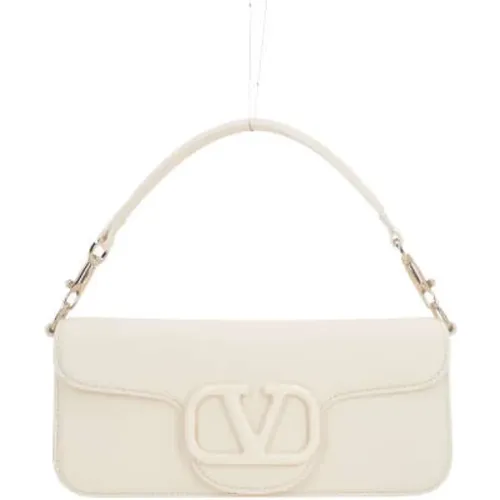 Smooth Leather Handbag with Platinum Hardware , female, Sizes: ONE SIZE - Valentino Garavani - Modalova