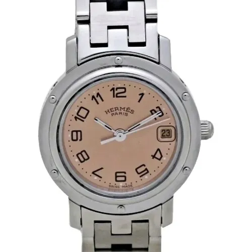 Pre-owned Metal watches , female, Sizes: ONE SIZE - Hermès Vintage - Modalova