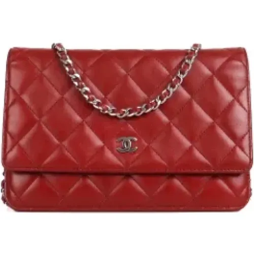 Pre-owned Leather chanel-bags , female, Sizes: ONE SIZE - Chanel Vintage - Modalova