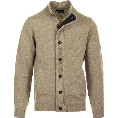 Essential Patch Zip Pullover , Herren, Größe: S - Barbour - Modalova