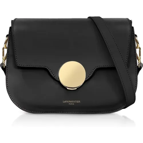 San Pedro Leather Shoulder Bag , female, Sizes: ONE SIZE - Le Parmentier - Modalova
