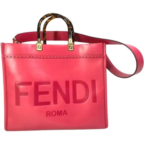 Pre-owned Tote Bags, female, , Size: ONE SIZE Pre-owned Leather fendi-bags - Fendi Vintage - Modalova