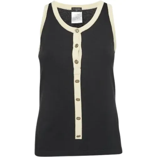 Pre-owned Tops, female, , Size: S Pre-owned Knit tops - Chanel Vintage - Modalova