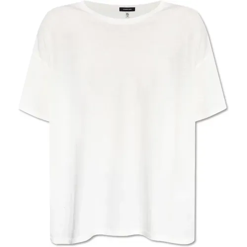 Locker sitzendes T-Shirt , Damen, Größe: S - R13 - Modalova