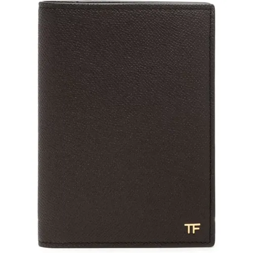 Chocolate Stationary Wallet , male, Sizes: ONE SIZE - Tom Ford - Modalova