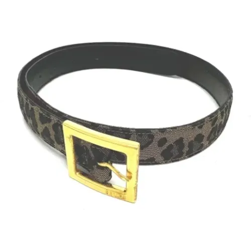 Pre-owned Fabric belts , female, Sizes: ONE SIZE - Fendi Vintage - Modalova