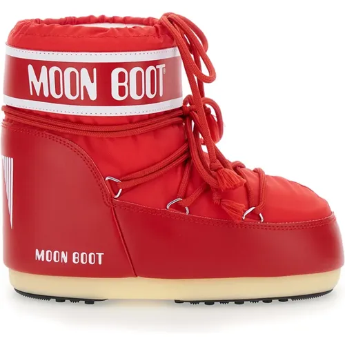 Icon Low Nylon Winter Boots , female, Sizes: 3 UK, 9 UK, 6 UK, 12 UK - moon boot - Modalova