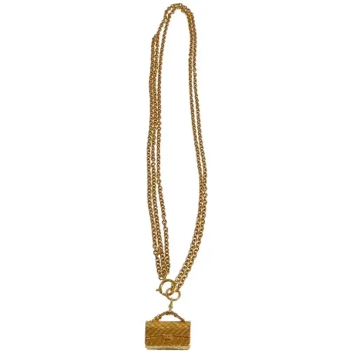 Pre-owned Jewellery, female, , Size: ONE SIZE Pre-owned Metal chanel-jewelry - Chanel Vintage - Modalova