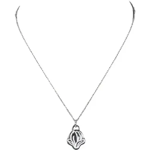 Pre-owned Jewellery, female, , Size: ONE SIZE Pre-owned Silver necklaces - Tiffany & Co. Pre-owned - Modalova