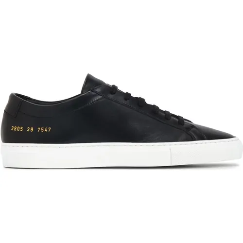 Sneakers, female, , Size: 5 US Leather Low Top Sneakers - Common Projects - Modalova